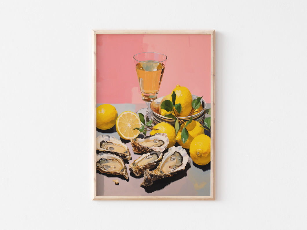 Oysters, Lemons and Fizz