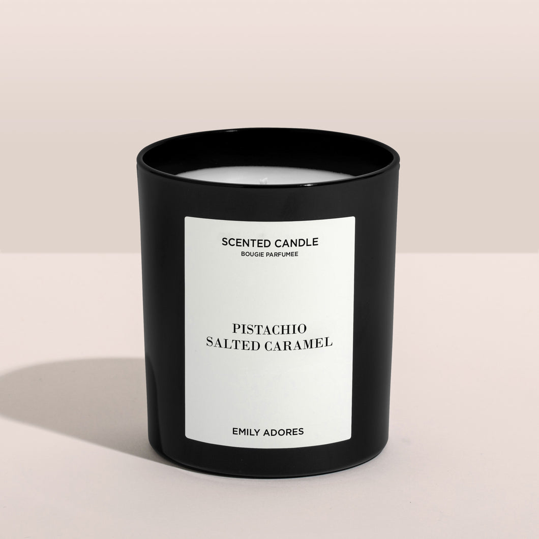 Pistachio & Salted Caramel Home Candle